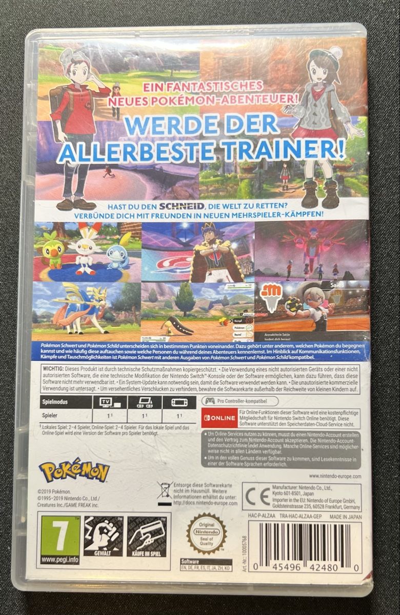 Pokémon Giochi: Pokémon Schwert / Epée – Usato da Grandevent venduto da David28313 1