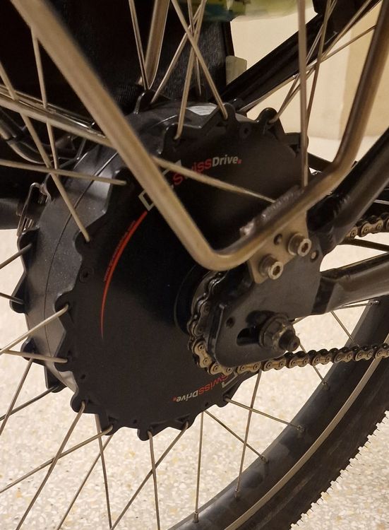 Kit Conversion électrique GoSwissDrive 500W X12 - Moteur Pour Vélo City