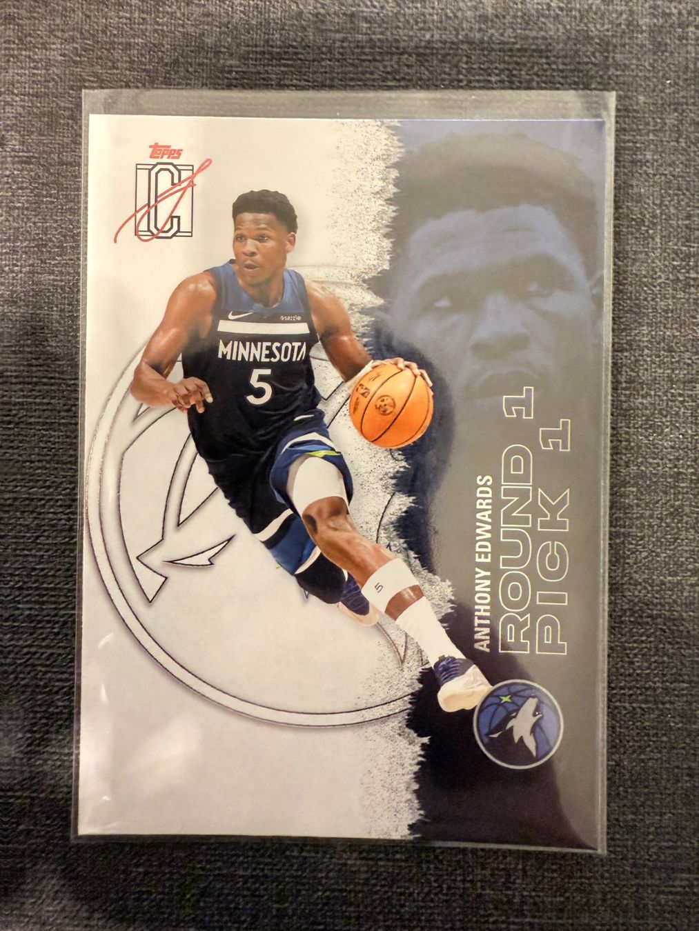 Topps Sammelbilder & Trading cards: Topps NBA Anthony Edwards Minnesota Timberwolves – Gebraucht aus Burgdorf von Sports_Cards_3400