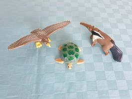 Playmobil Tiere Ameisenbär Schildkröte Adler