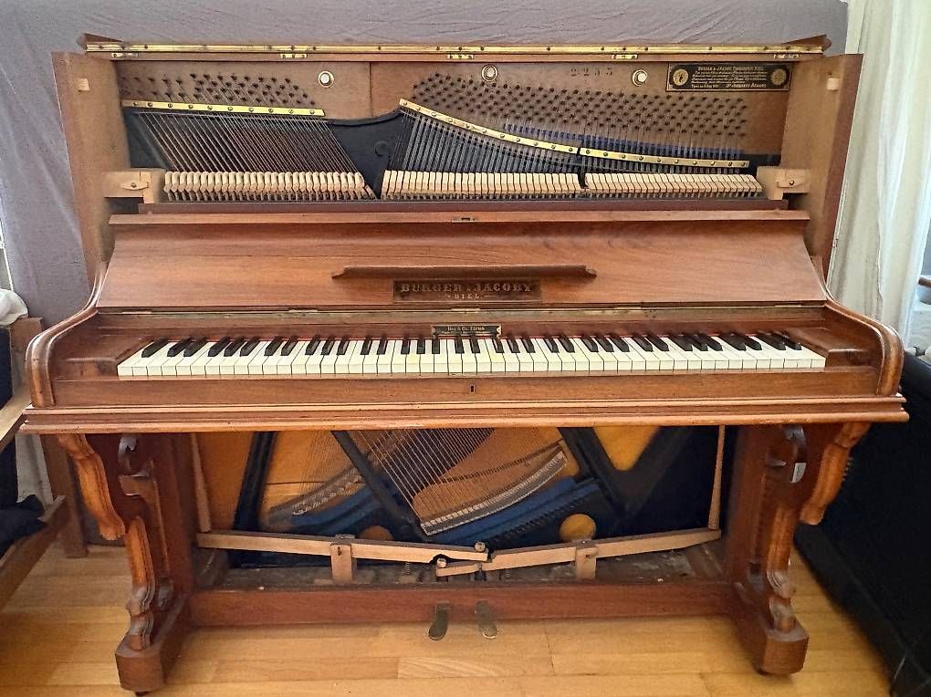 Strumenti musicali: Burger & Jacoby Klavier antik – Usato da Zürich venduto da habaschki 3