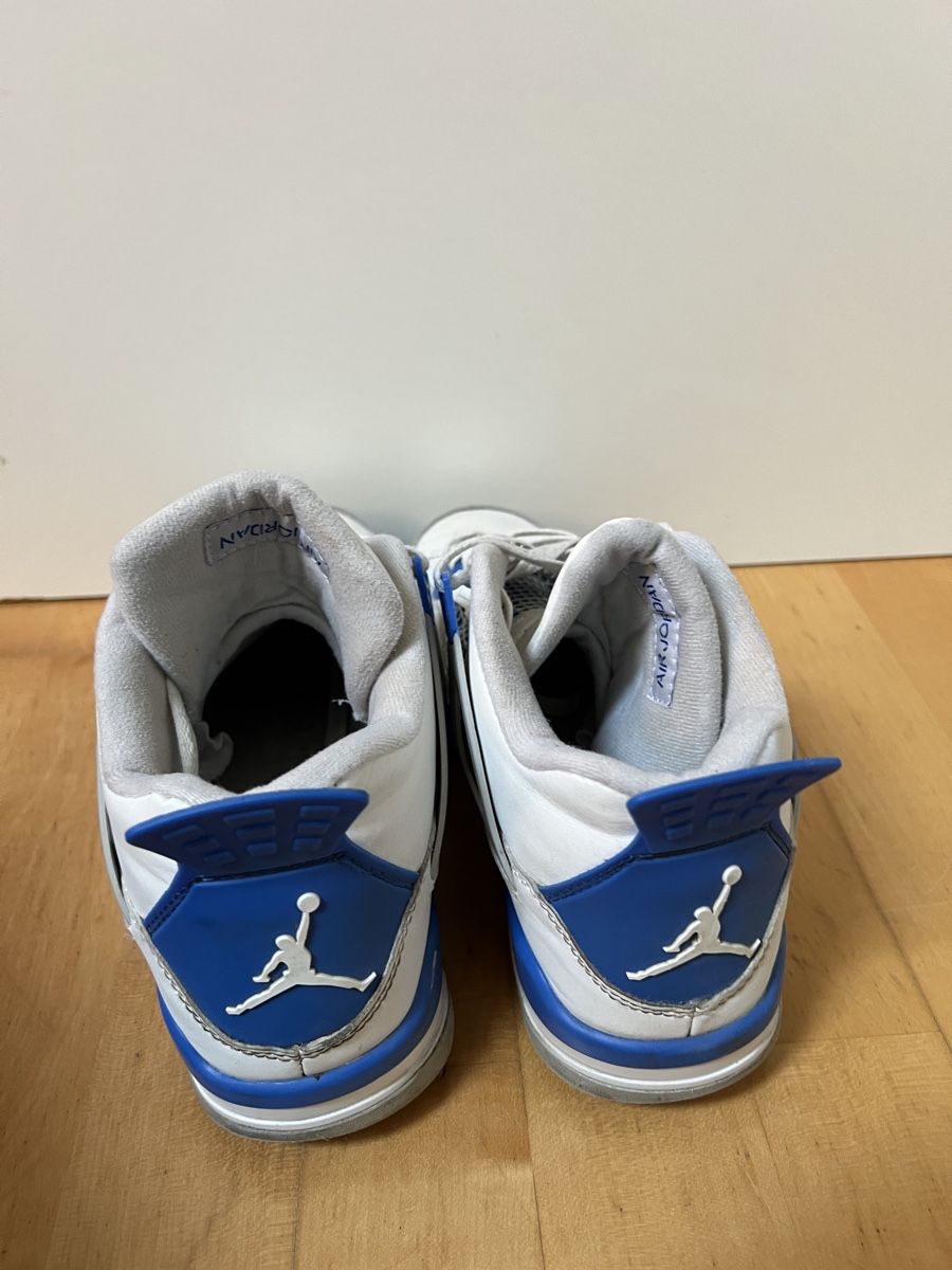 Herrenschuhe: Air Jordan 4 Military Blue  – Gebraucht aus Wittenbach von Solvera-Watches 4