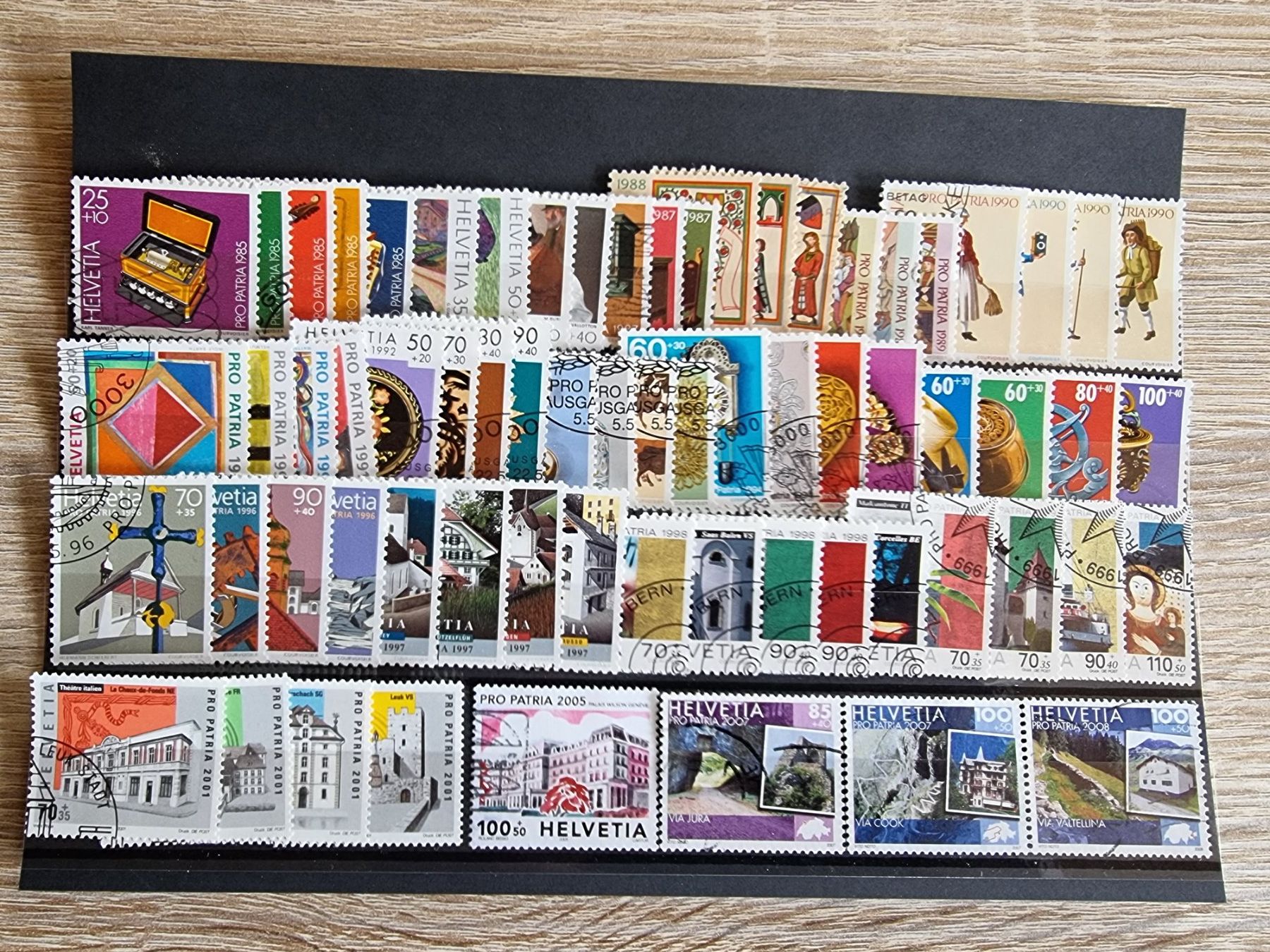 Tutti i francobolli: PP-Lot 1985 - 2008- Kat. 154.00! – Usato da Buchen venduto da Jonny58