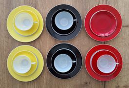 Vintage: Kaffee-/Teeservice aus Porzellan (1960er Jahre)