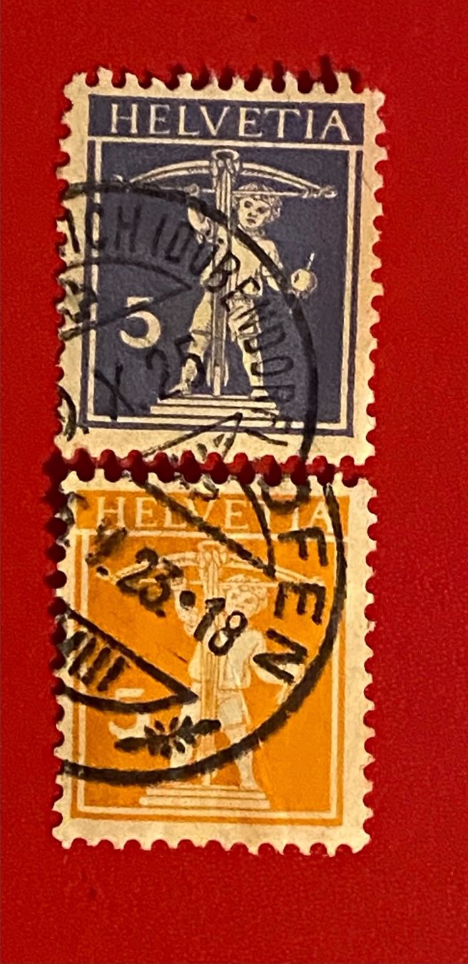 Tous les timbres: Timbres - Suisse – D'occasion à Petit-Lancy par Solcarm 4