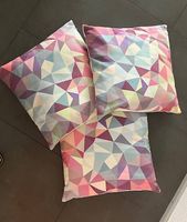 3 Kissen, 43x43 cm