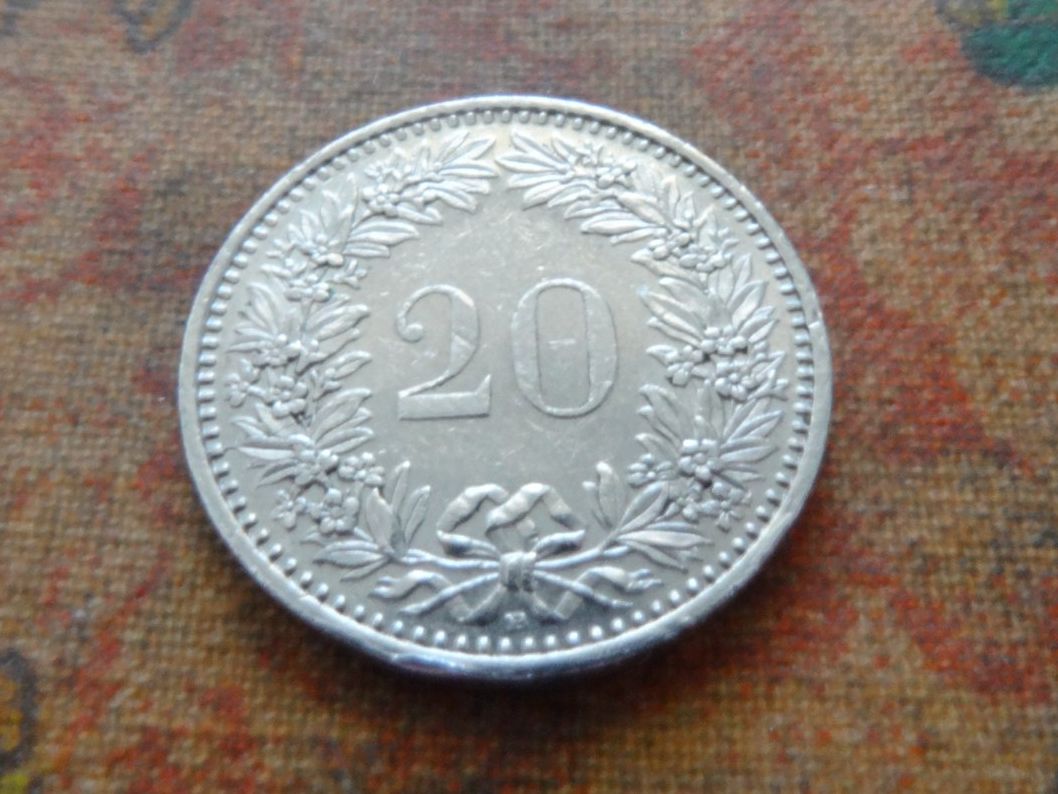 Tutti le monete: 20 Rp. 1986 – Usato da Romanel-sur-Lausanne venduto da Swift13 1
