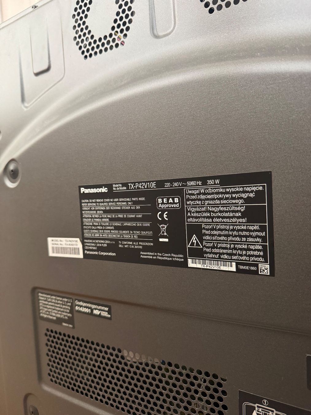 Panasonic Televisori: Panasonic TV – Usato da Buchs LU venduto da boe_6dgx 2