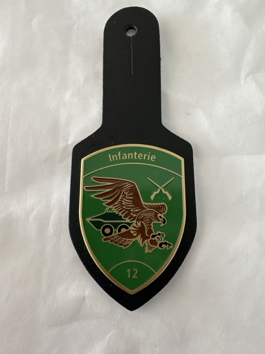 Schweizer Armee Placchette & Badge: Armee Fant 12 – Usato da Morbio Inferiore venduto da Ecod