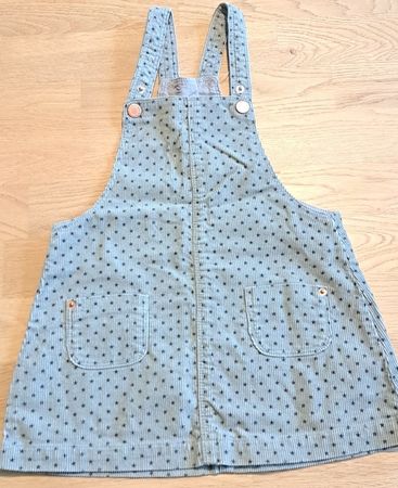 Zara Babygirl Cord Latzrock mit Sternen, Gr. 98, Top!