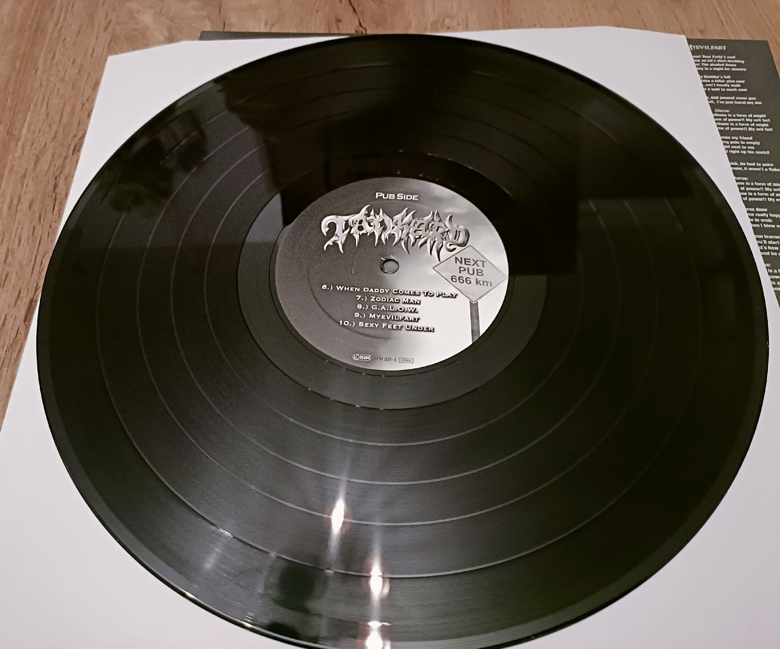 Dischi in vinile: TANKARD - Thirst LP – Usato da Luzern venduto da cryptonic79 3