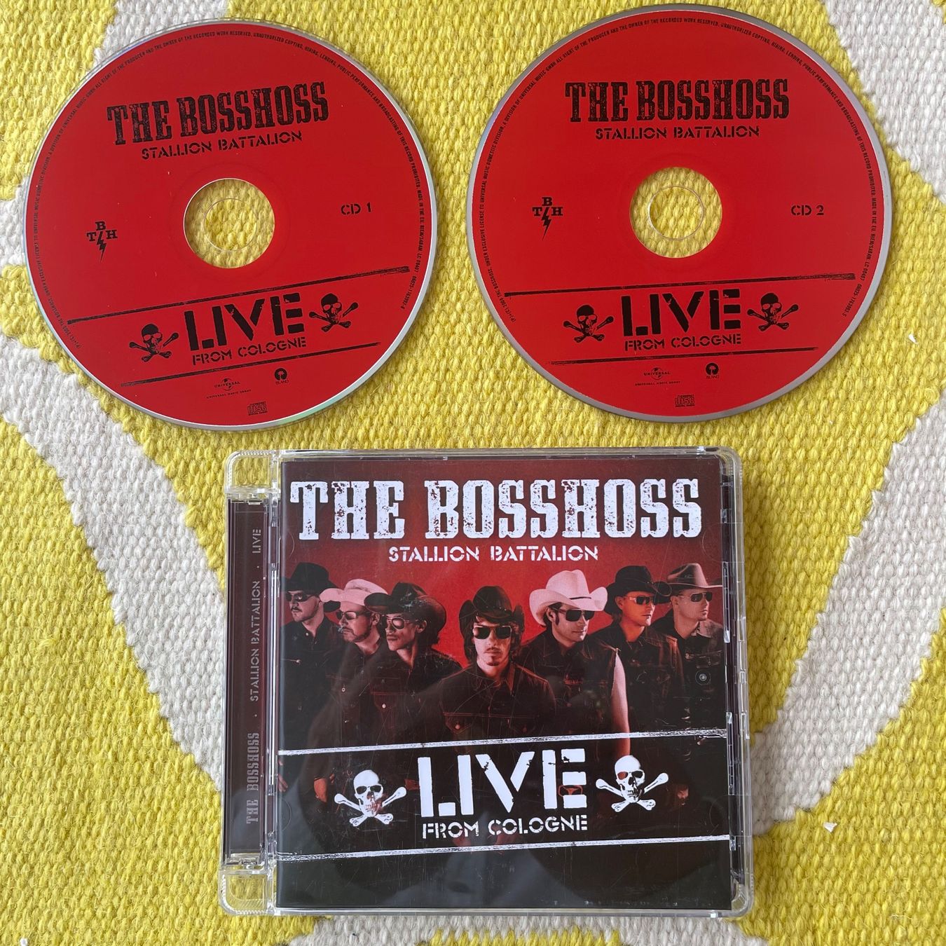 CD: THE BOSSHOSS-2CD STALLION BATTALION LIVE – Usato da Rorschacherberg venduto da CD-Roli