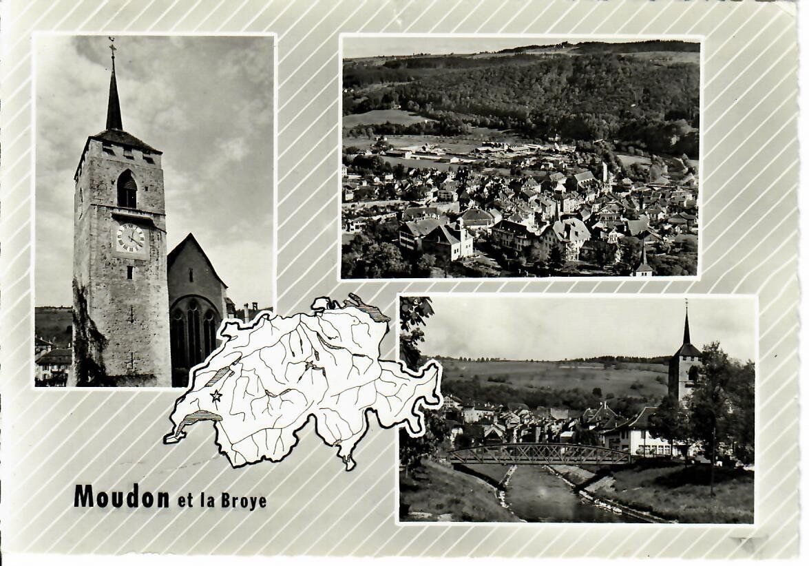 Cartes postales: Moudon – D'occasion à Hochdorf par Ziegel-16