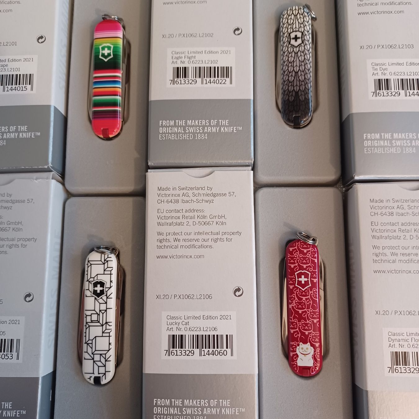 Victorinox Coltelli tascabile: Victorinox Classic Full Set lim. Edt. 2021 – Nuovo (secondo la descrizione) da Balgach venduto da VicAlox 2
