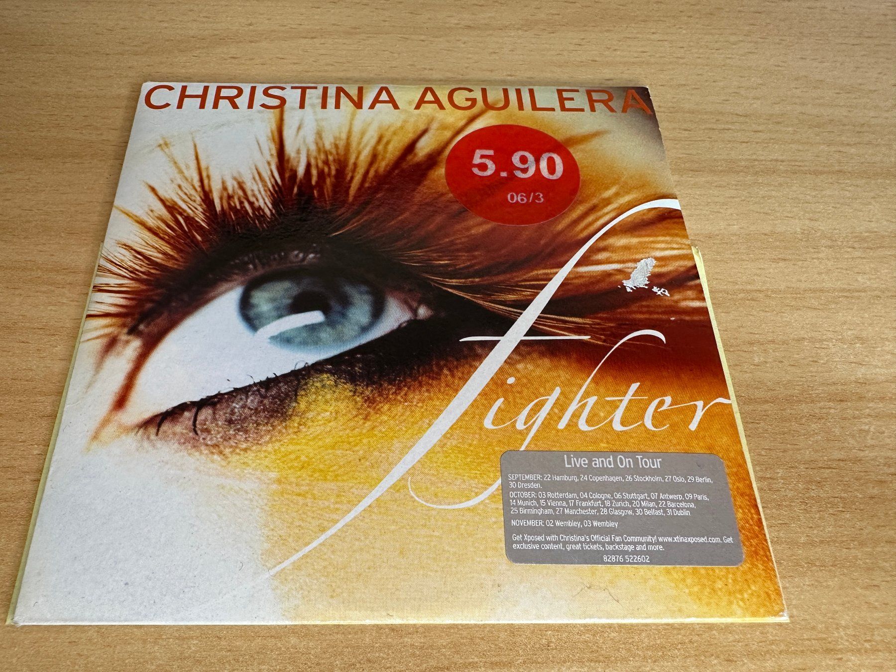 CDs: Christina Aguilera – Fighter - Single CD – Gebraucht aus Rikon im Tösstal von Alpenmutz