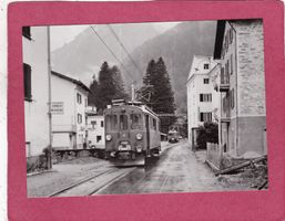 Bahn Repro  Au Départ de Le Prese