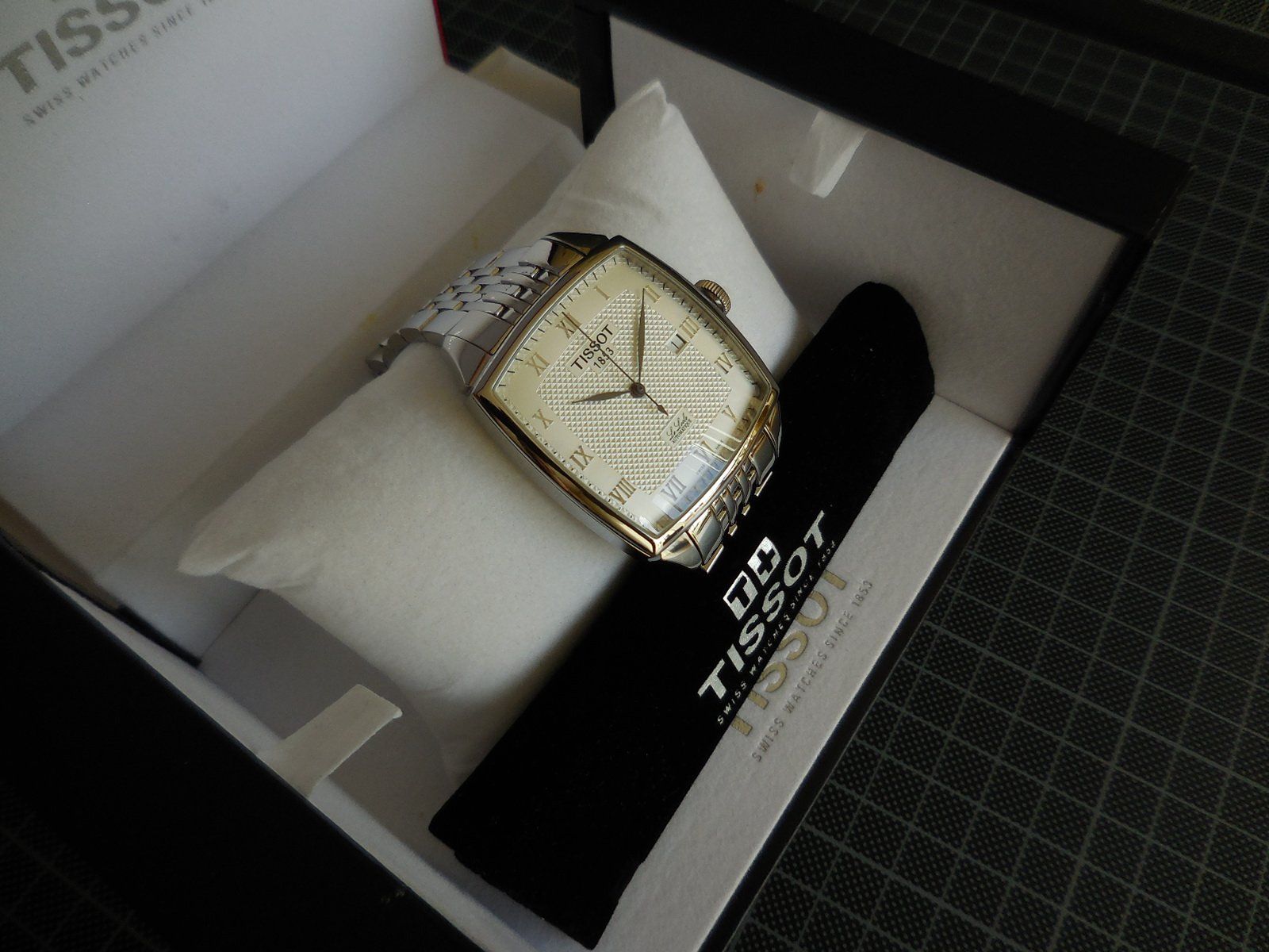Tissot Orologi: TISSOT Le Locle Square automatic – Nuovo e nell'imballaggio originale da Waldstatt venduto da 37bernhard79 1