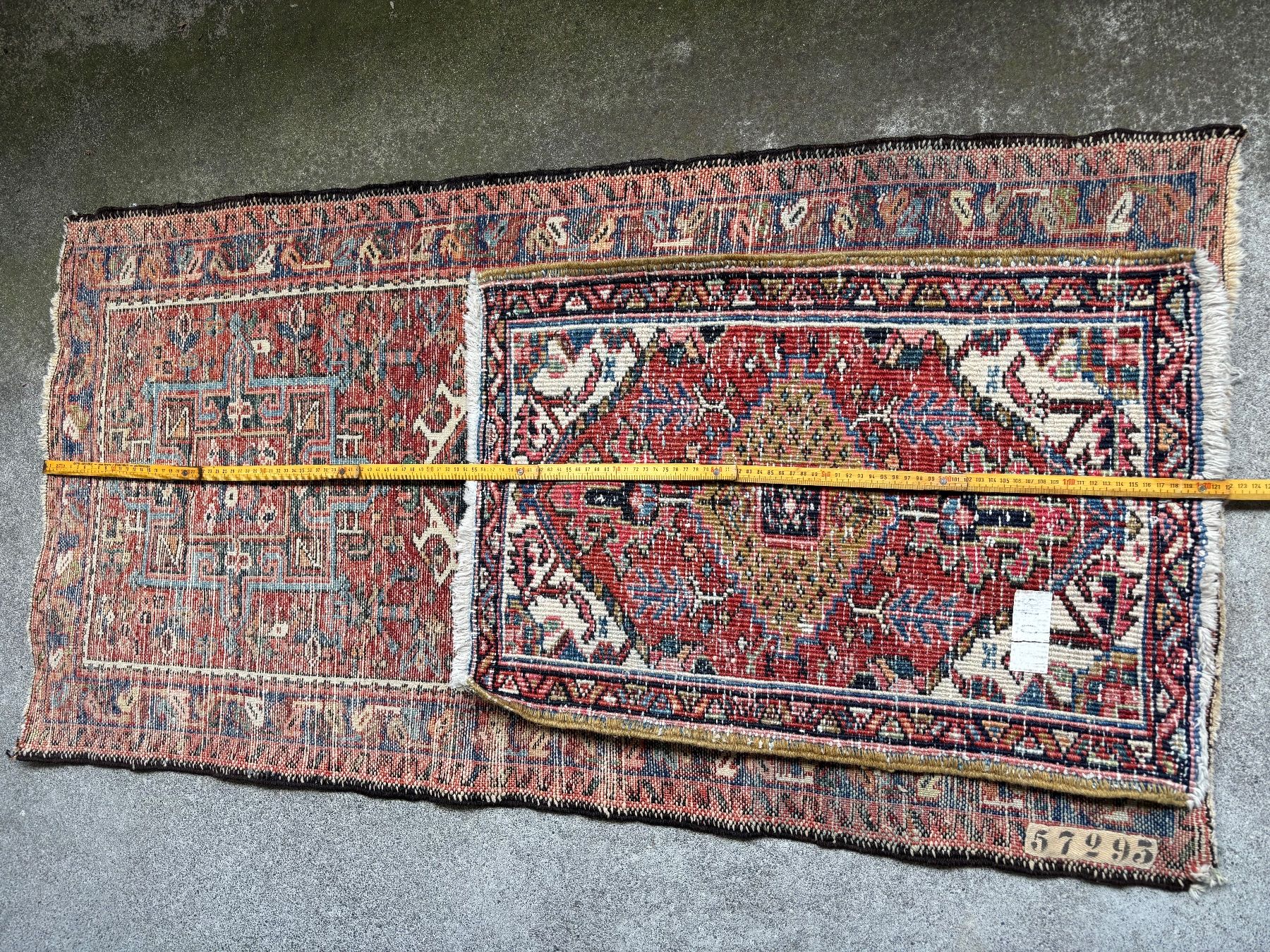 Tappeti: 2 kleine Orientteppiche Heriz? – Usato da rotkreuz venduto da baudisch 5