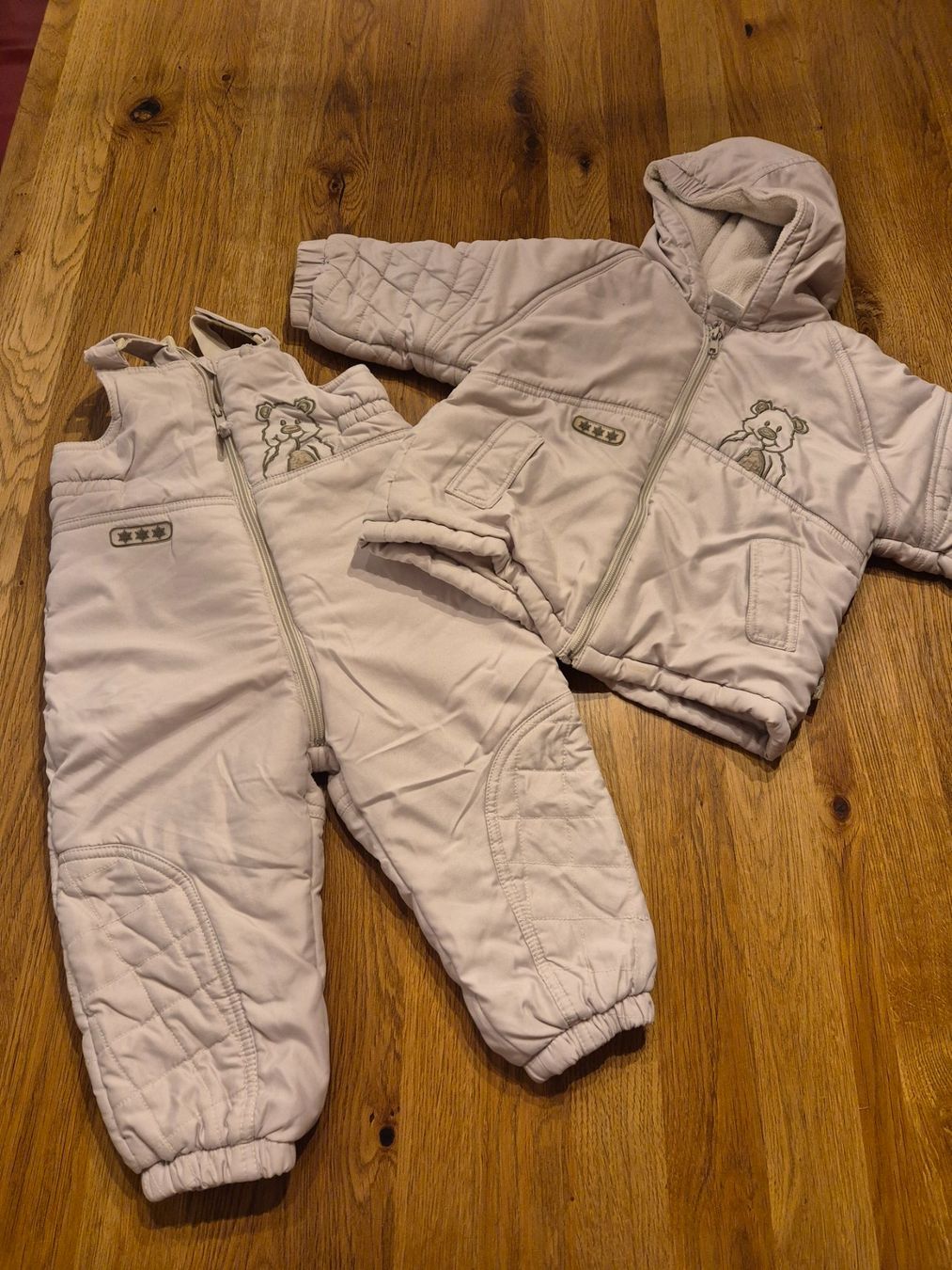 Completi: Winteranzug, 12 - 18 Monate, Gr. 86, beige, Teddybär – Usato da Winkel venduto da Heuresis