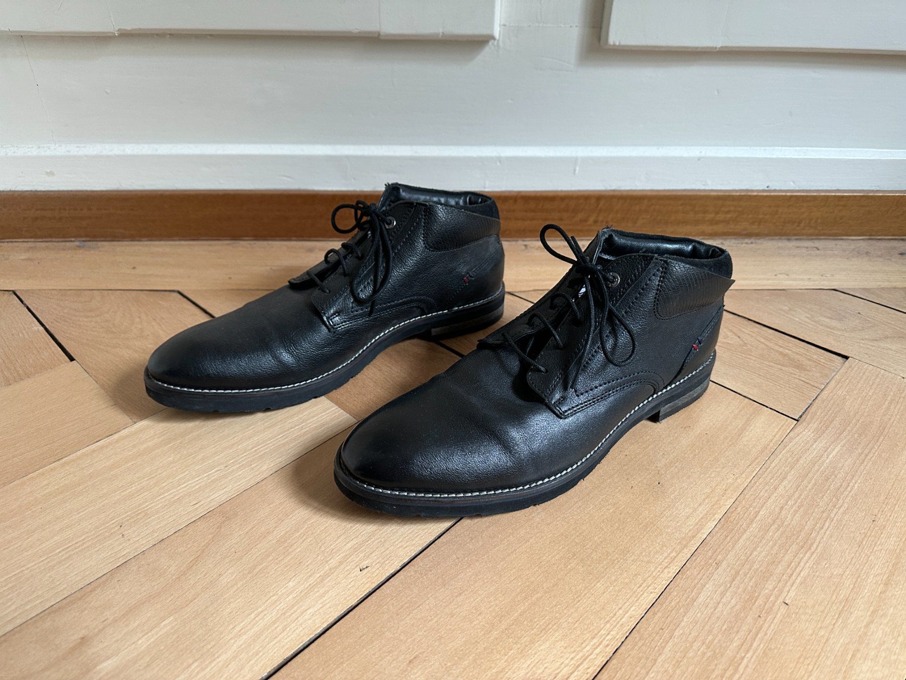 Salamander Herrenschuhe: SALAMANDER - Leder Halbschuhe schwarz 42 – Gebraucht aus Zürich von Diazaio