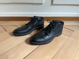 SALAMANDER - Leder Halbschuhe schwarz 42