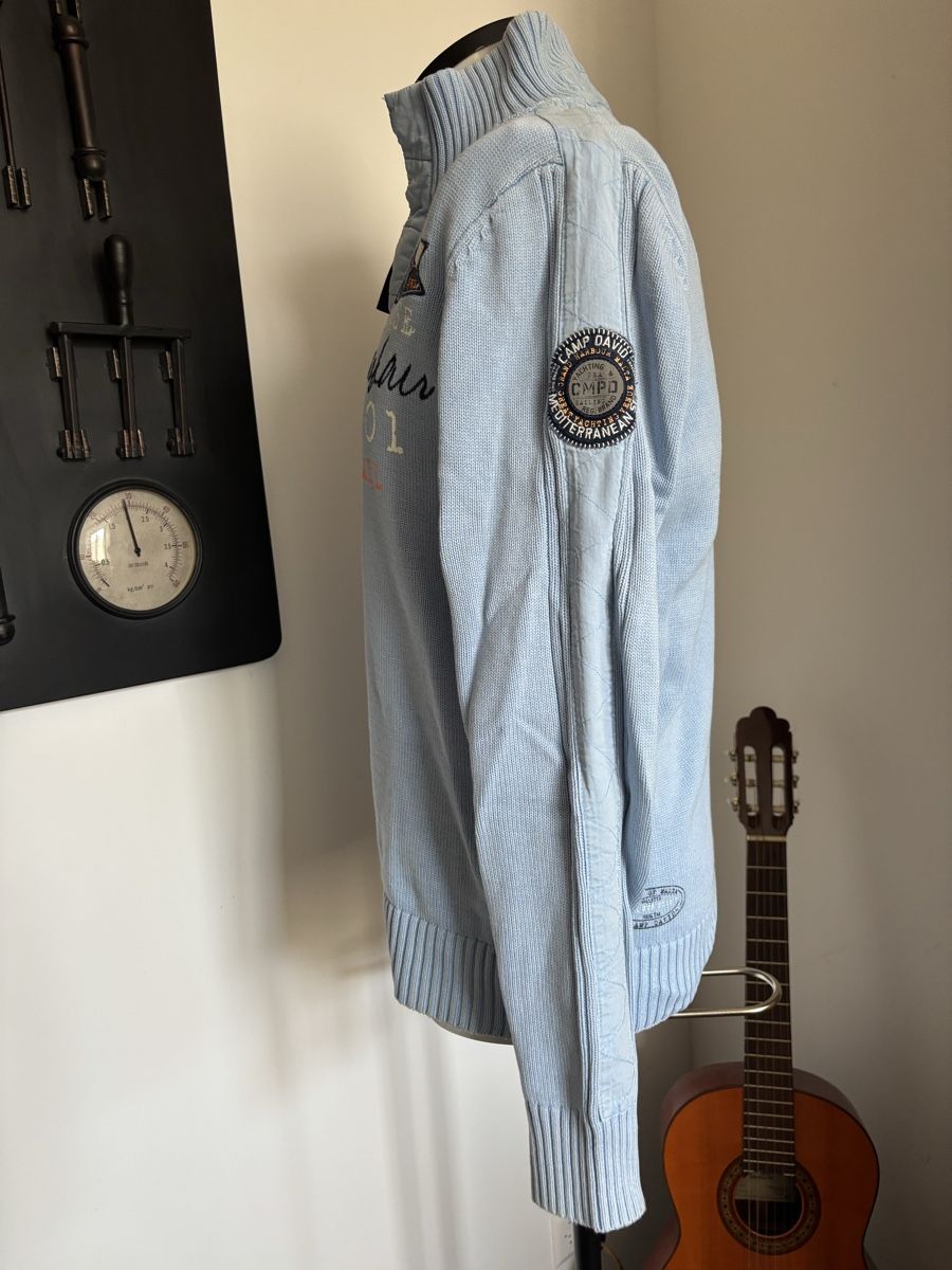 Camp David Maglioni & Felpe: Camp David Herren Pullover, hellblau, Grösse S, Top Zustand! – Nuovo (secondo la descrizione) da Bäretswil venduto da Viechel 1