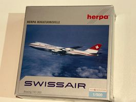 Herpa Swissair Boeing 747-200 1/500 NEU