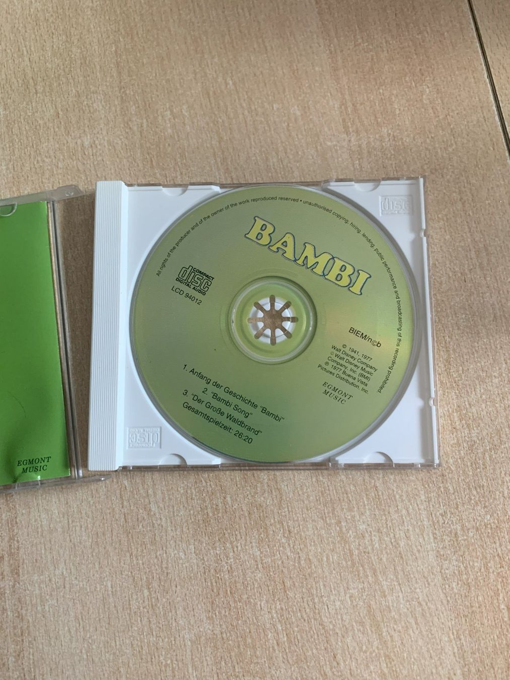 CD: Disney Bambi (CD) – Usato da Reinach BL venduto da con_ync2 3