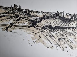 BODO STAUFFER LITHOGRAPHIE SIGNIERT KÜNSTLERPROBE