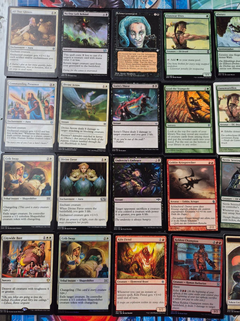 Magic The Gathering Carte collezionabili: Magic the Gathering 40 Karten set. – Usato da Opfikon venduto da Steins_Siedlung 1