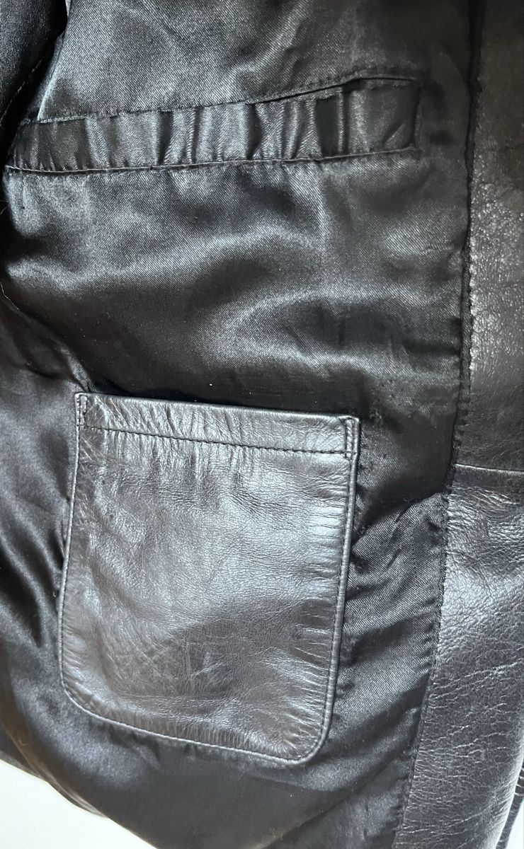 Giacche: Leonardo Damen Lederjacke, Grösse 36, schwarz – Usato da Zürich venduto da Hypera 2