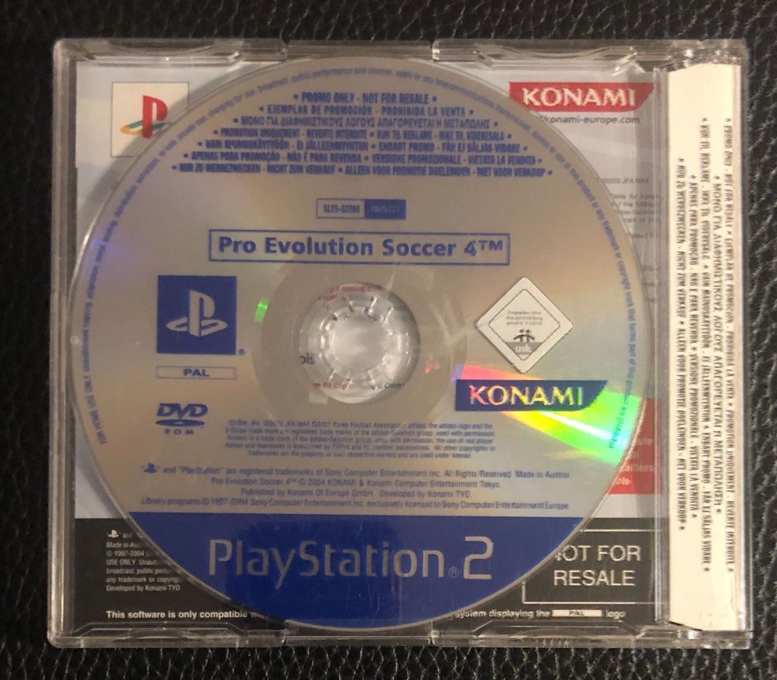 Sony Giochi: Pro Evolution Soccer 4 Sony PS2 Promo – Usato da Kestenholz venduto da Naruto_01 1