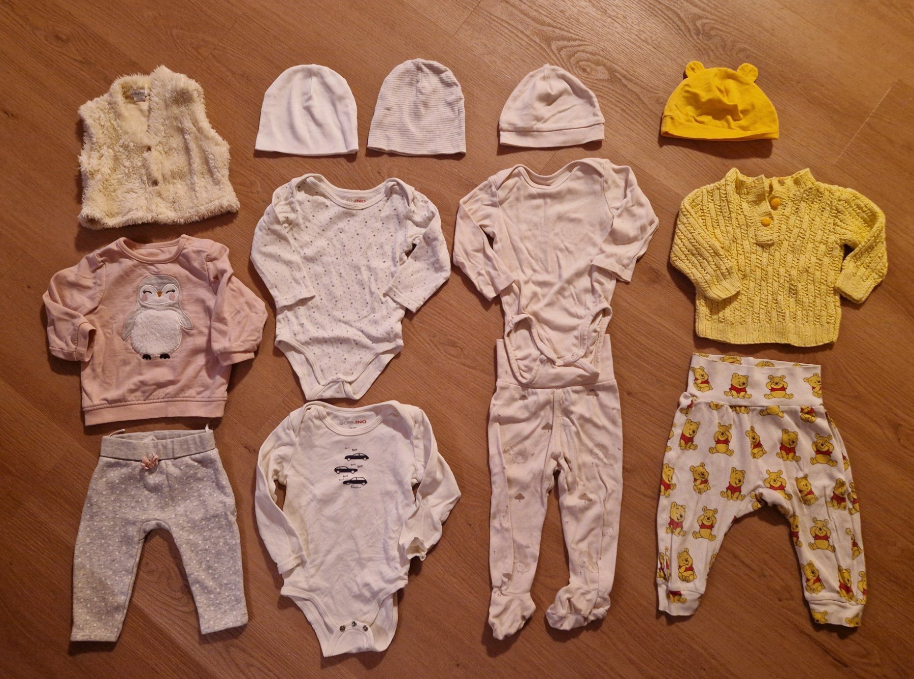 H&M Lotti & Set di vestiti: Kleiderpaket, mit 2 Sets, Käppli in Grösse 74 – Usato da Dreien venduto da vaniih93