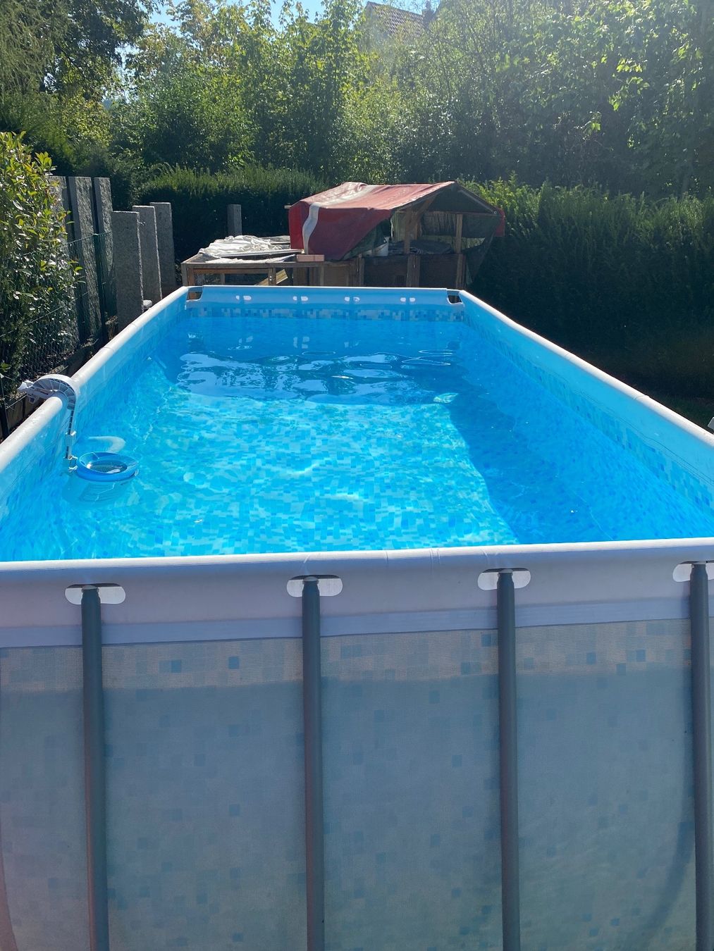 Bestway Schwimmbad: Pool 4x2x1.2m inkl Wärmepumpe – Gebraucht aus Embrach von  5