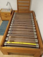 Massivholzbett Buche mit Lattenrost Top Zustand