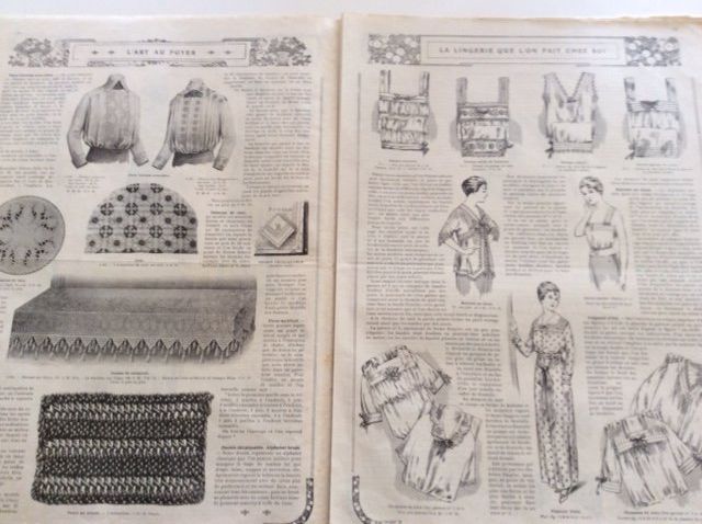 Riviste & Magazine: Journal sur la Mode 1915 – Usato da Genève venduto da edelweiss1900 4