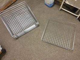 Schrank Einschubgitter Chromstahl