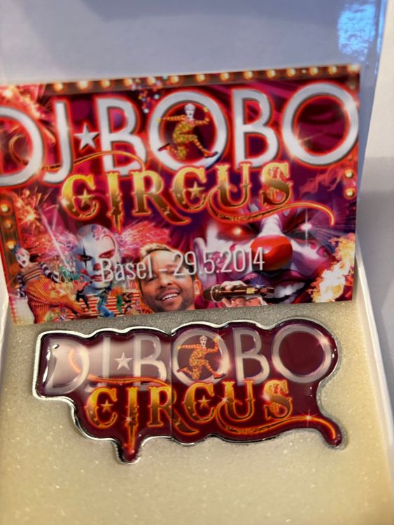 🎪 DJ Bobo – „Circus“ Tour USB Memory Stick VDO (Neu (gemäss ...