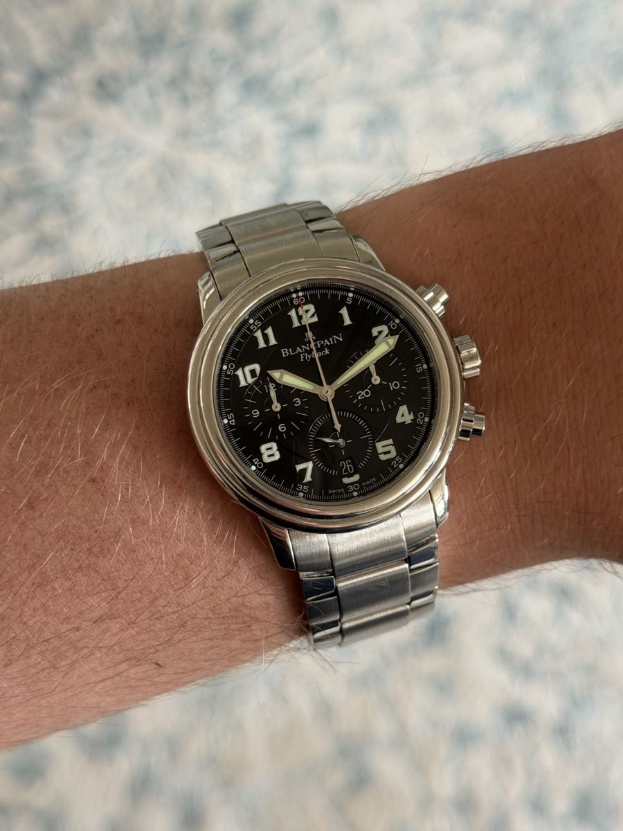 Blancpain Orologi: Blancpain Léman Fly-Back Chronograph - Full Set 1999  – Usato da Wil SG venduto da rappwatches 2
