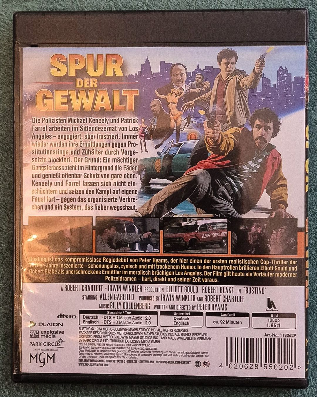 Tutti i DVDs: Spur der Gewalt / Elliot Gould / Robert Blake – Usato da Chur venduto da big_5zx8 1