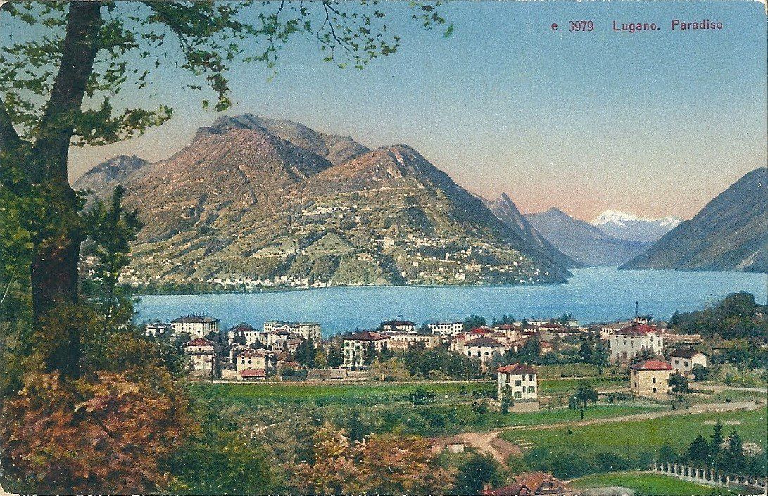 Cartes postales: Lugano - Paradisao – D'occasion à Belmont-Lausanne par ZarRomanoff