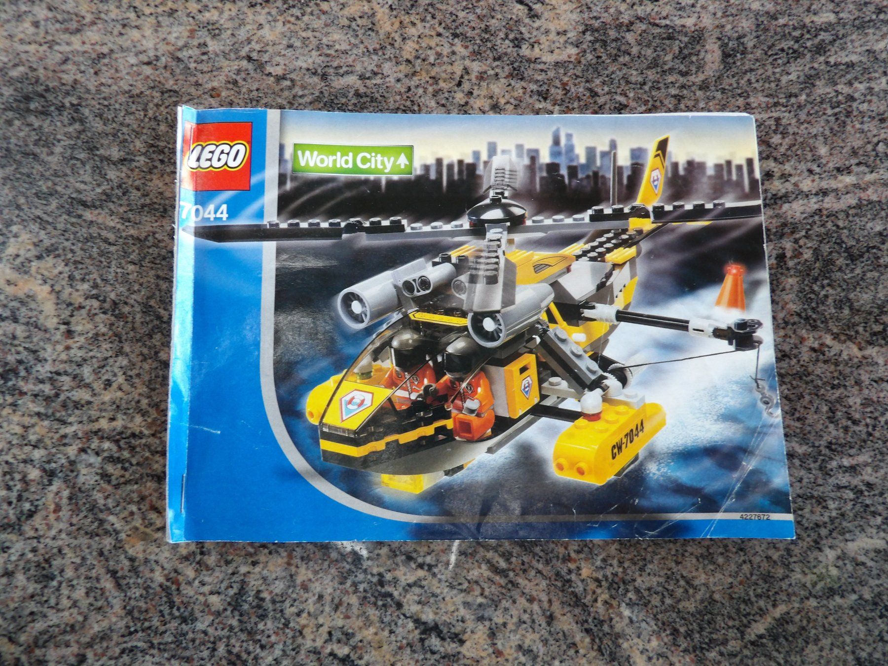 Lego Kit di costruzioni: Lego 7044 Rettungshelikopter – Usato da Niederlenz venduto da Steff99 5