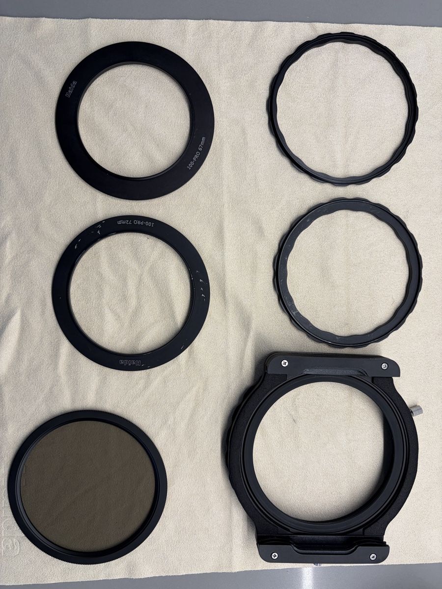 Haida Filtri: Haida 100-PRO Pol-Filterhalter Set + Adapterringe 67-82mm – Usato da Dottikon venduto da odo_88vx