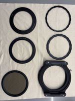 Haida 100-PRO Pol-Filterhalter Set + Adapterringe 67-82mm