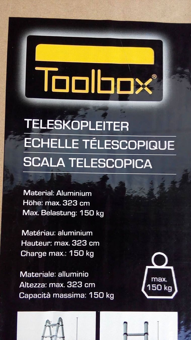 Scale: Bock- Teleskopleiter – Nuovo e nell'imballaggio originale da Erstfeld venduto da Gina033 6