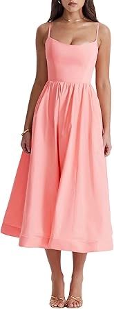 Sommerkleid, Gr. S in Pfirsich Rosa