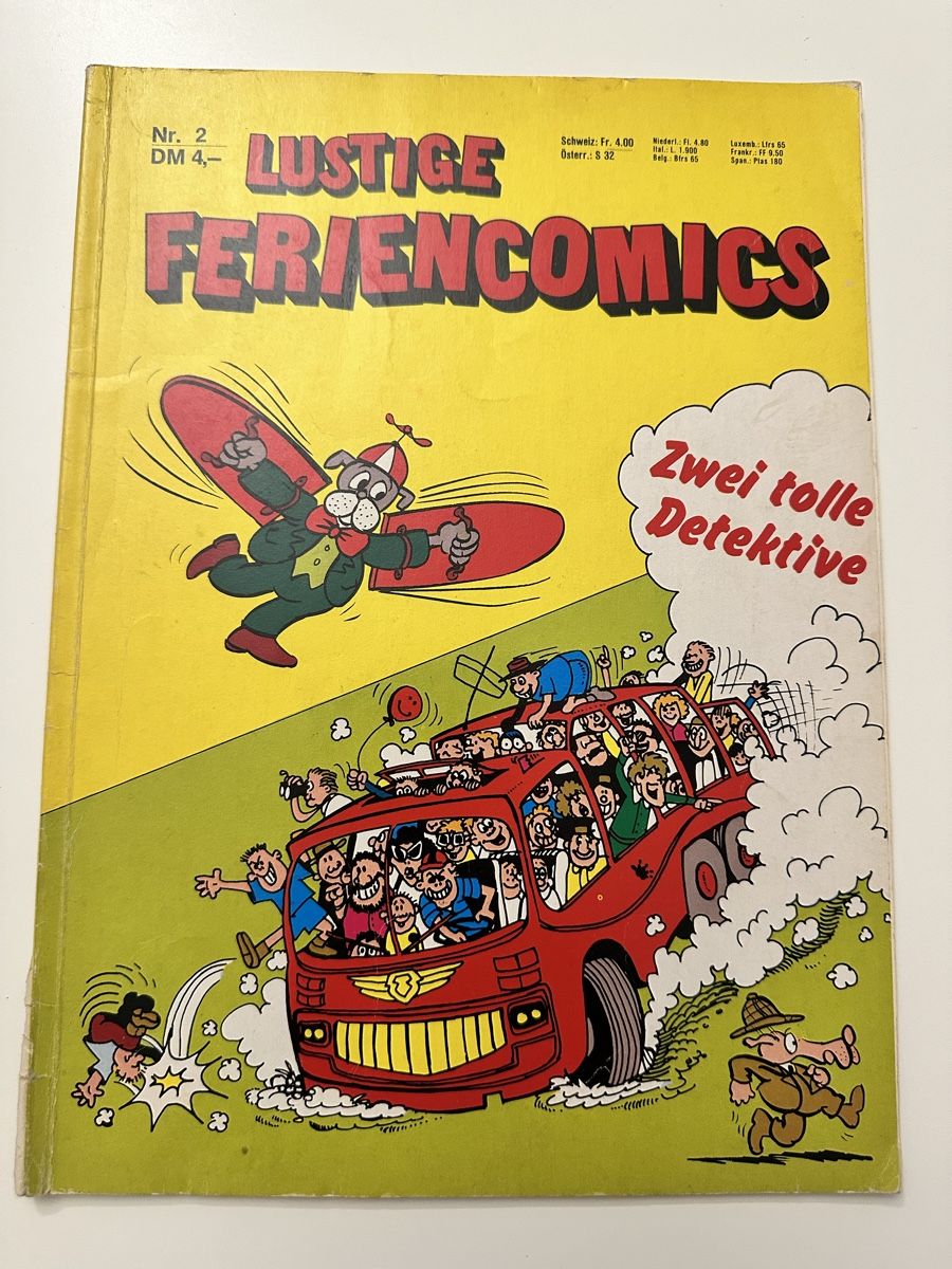 Fumetti: Altes Comics, Lustige Feriencomics Band 2, von 1978 – Usato da Münsingen venduto da Ganjam