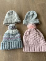 4 Wintermützen Set C&A Grösse 128-152 guter Zustand