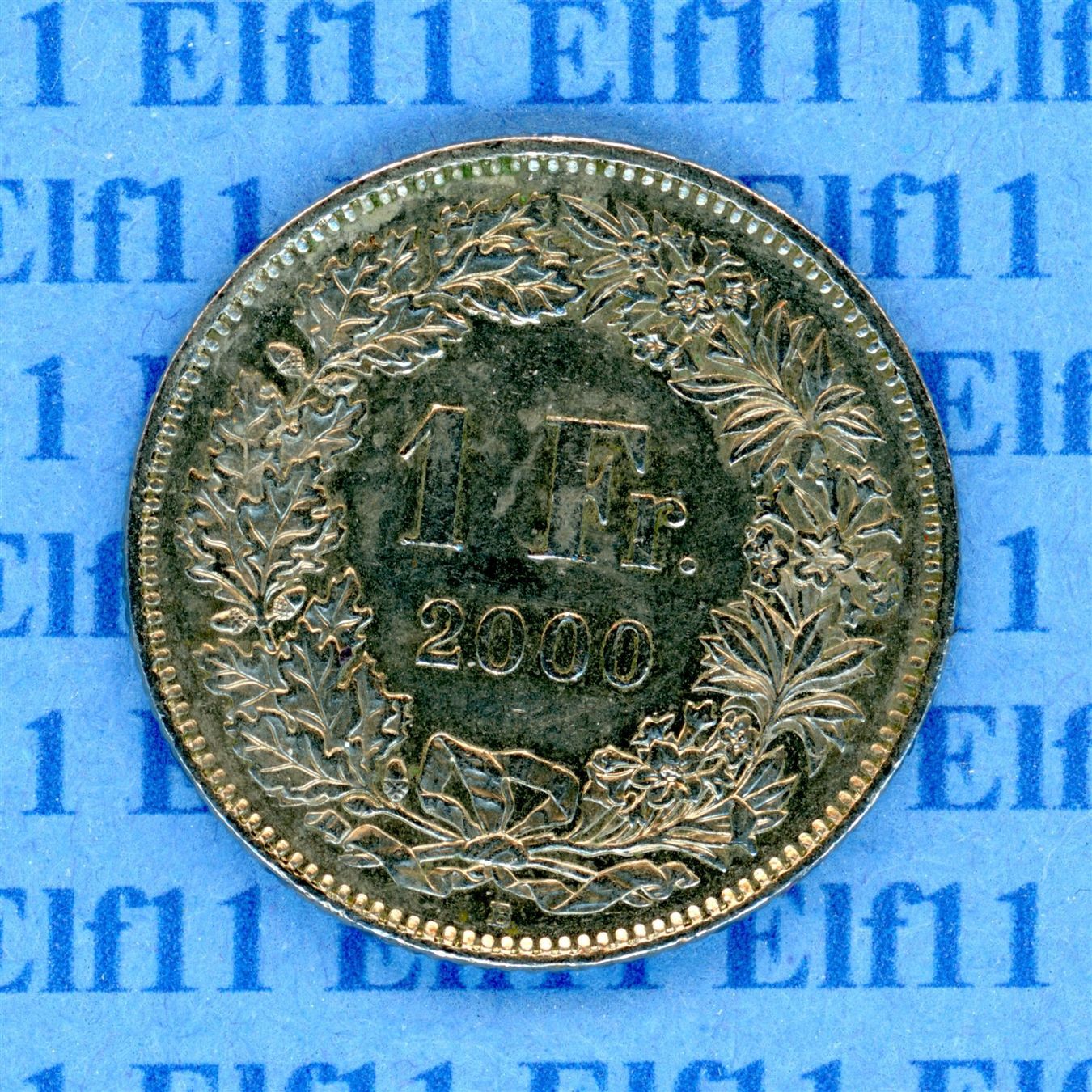 Tutti le monete: CHF___1.00 2000 vz 1 Franken – Usato da Widnau venduto da Elf11