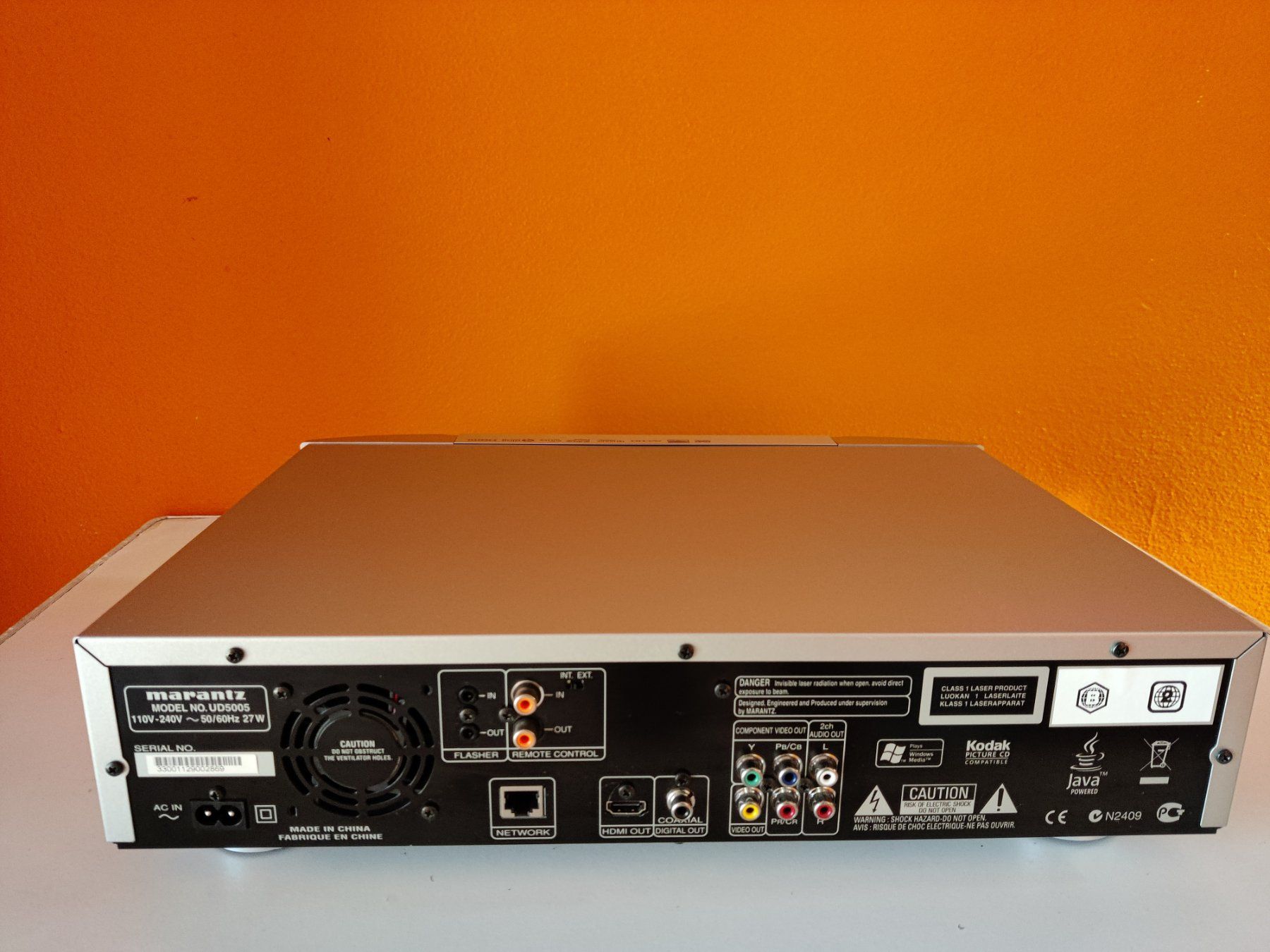 Marantz Lettore multimediale & Streamer: Marantz Ud5005 - SACD CD DVD BLU RAY Disc Player - Ethernet – Usato da Viganello venduto da XTECHSTOREX 6